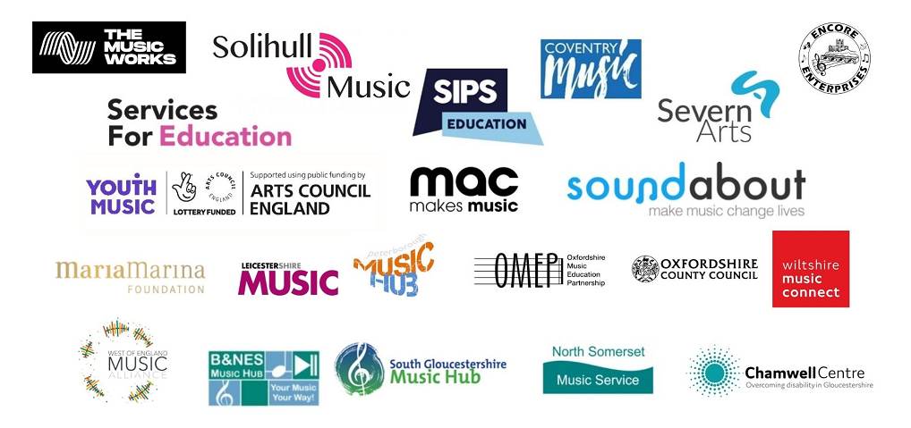 Logos of choir partners